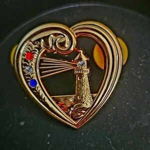 Lighthouse brooch